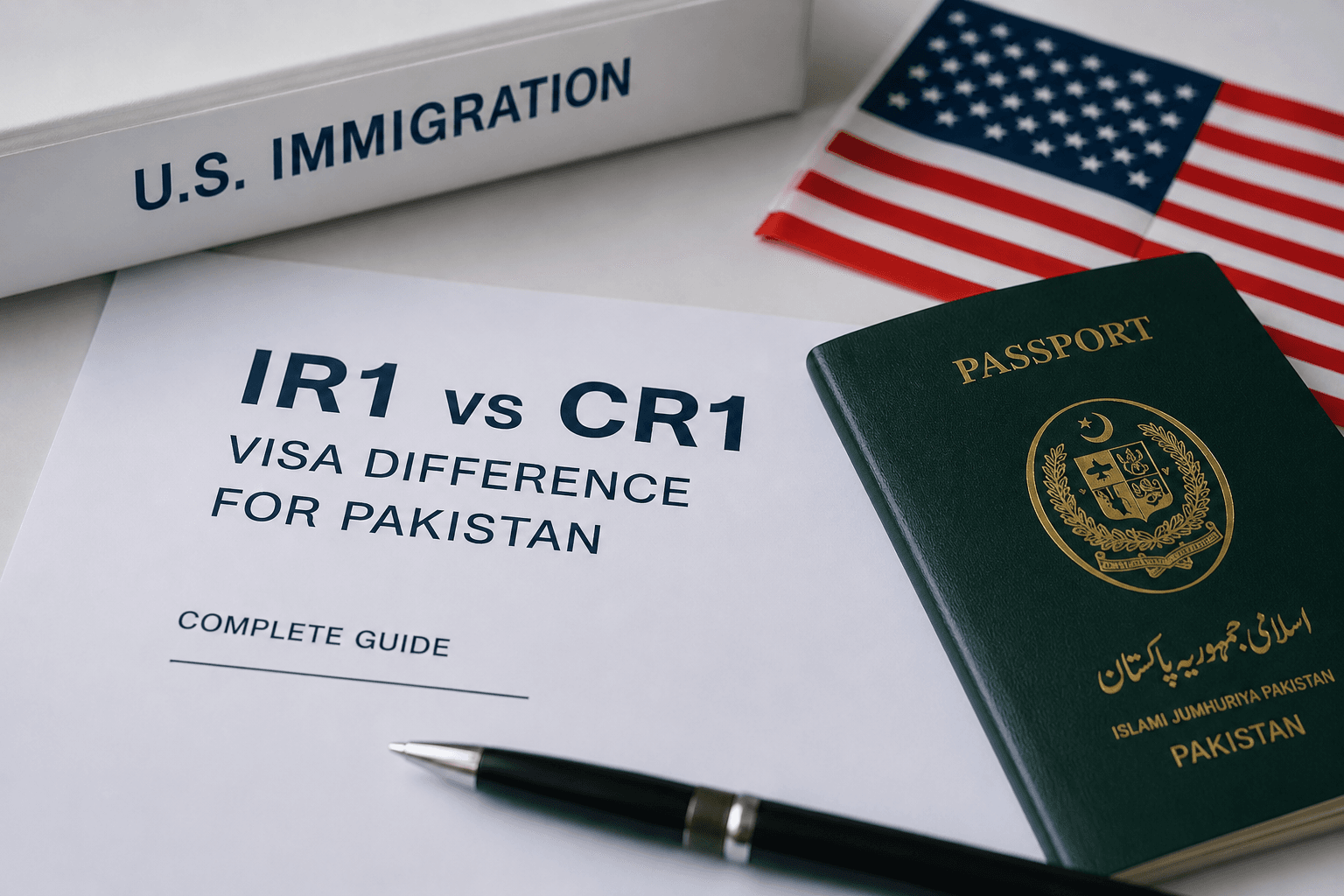 IR-1 vs CR-1 Spouse Visa Pakistan Guide